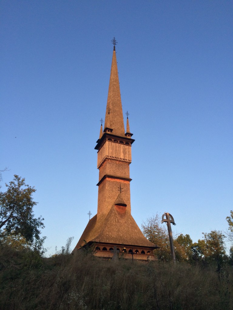 Șurdești at dusk
