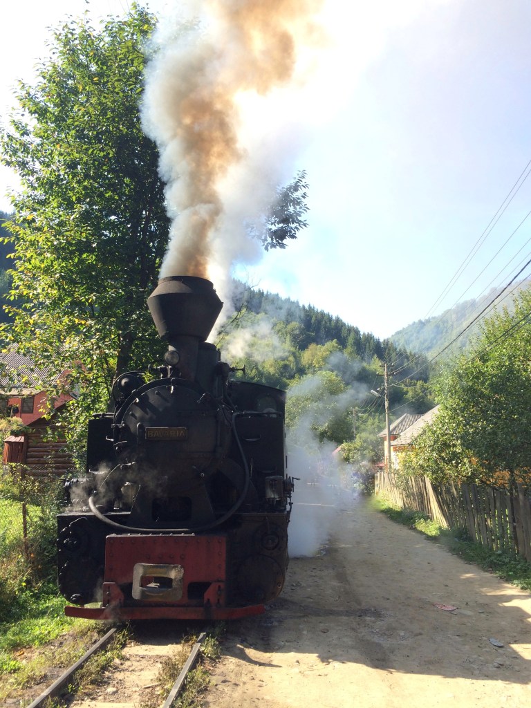 Mocănița steam engine