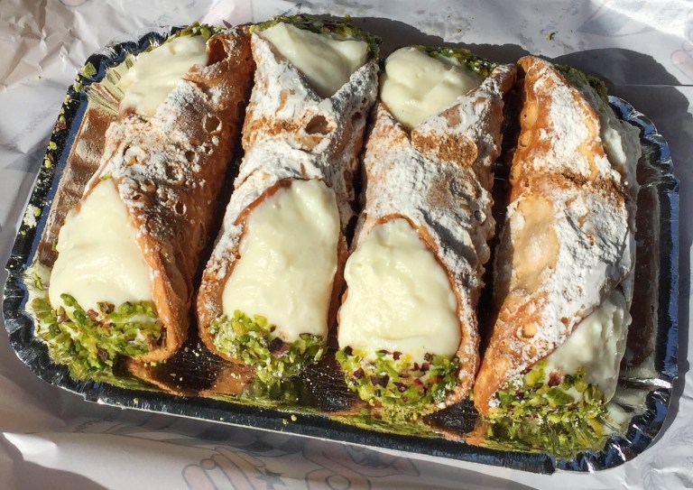 Sicilian cannoli